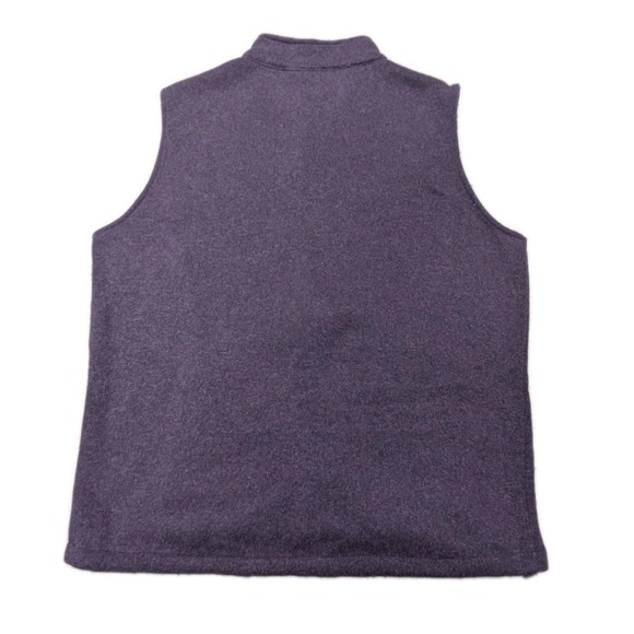 Peter Millar Crown Sweater Fleece Vest Purple Men's Large - Picture 6 of 9